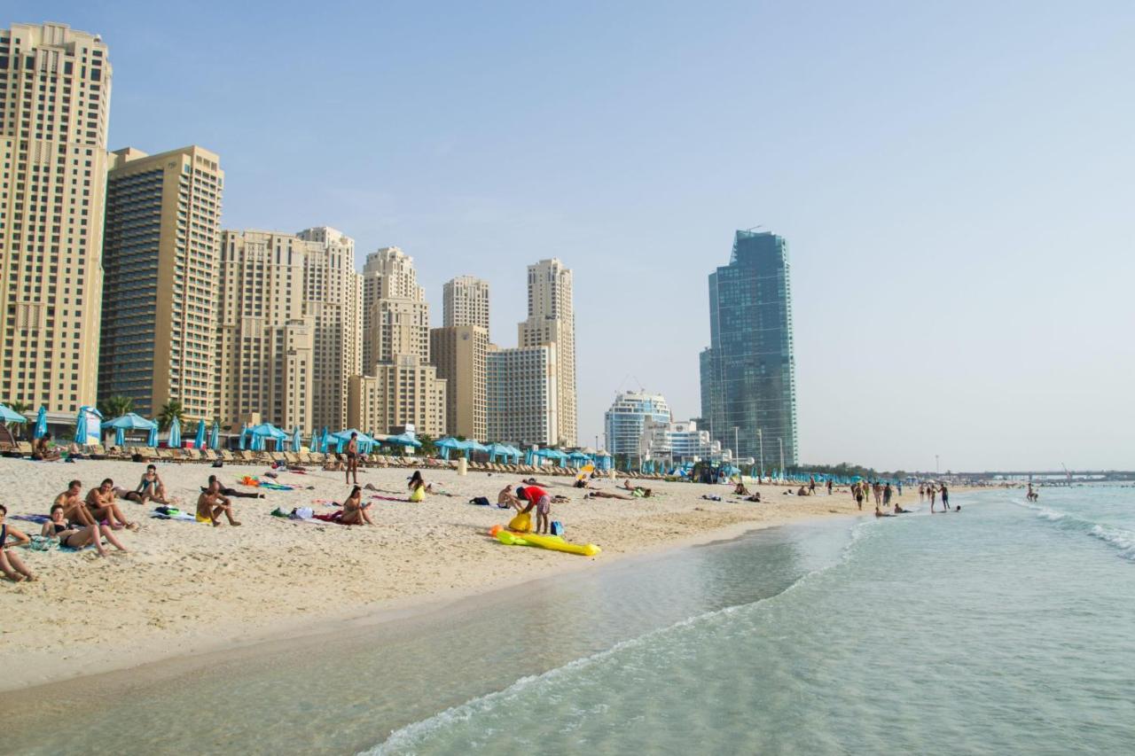 Luxury Jbr I Al Fattan Full Sea View I Free 5 Star Beach Resorts Access 迪拜 外观 照片